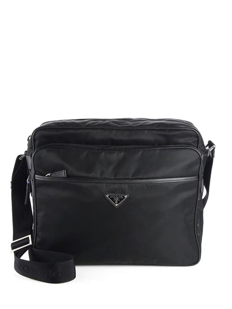 prada men's crossbody black.